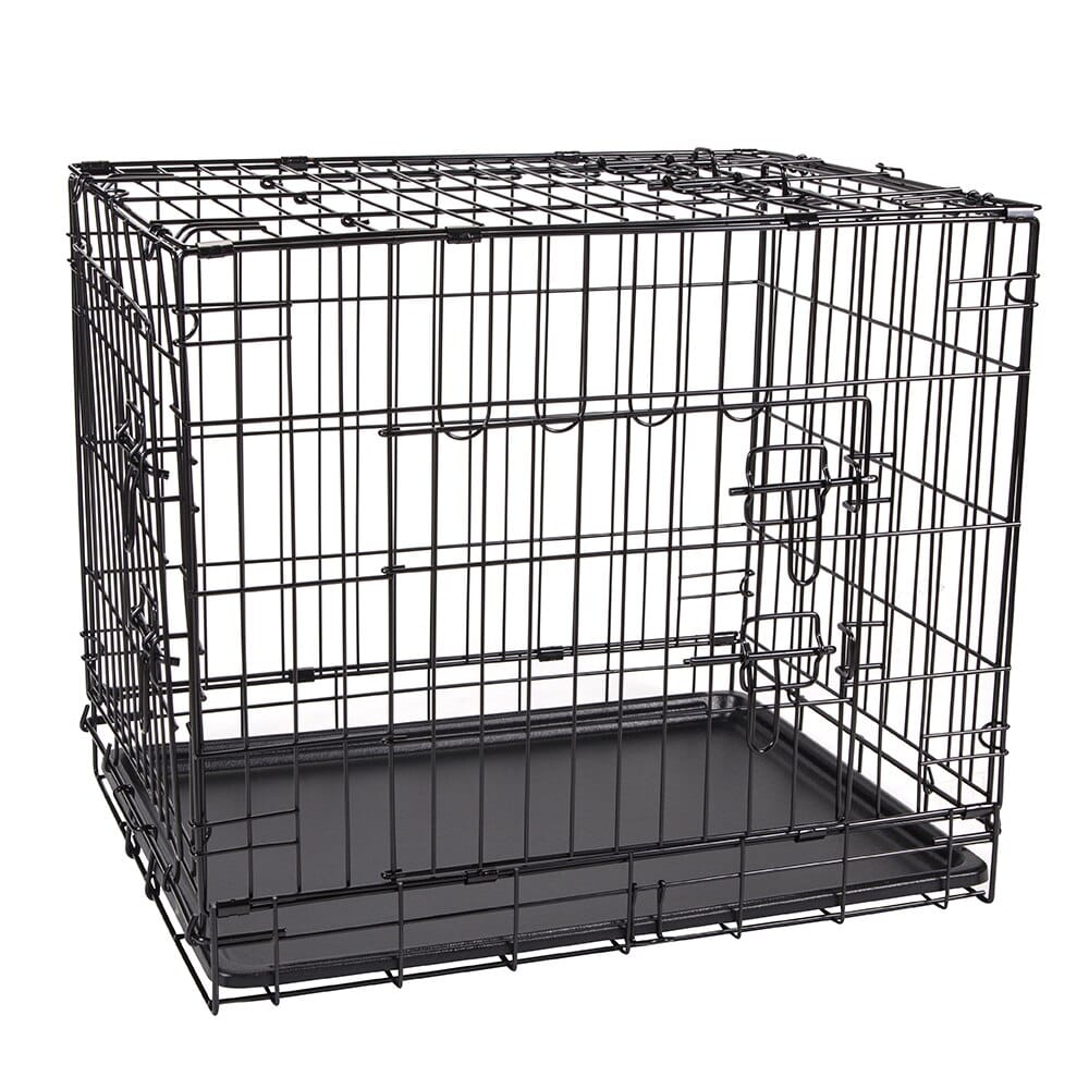 Huntington Pet Products Premium 3 Door Large Pet Crate, 42" x 28"